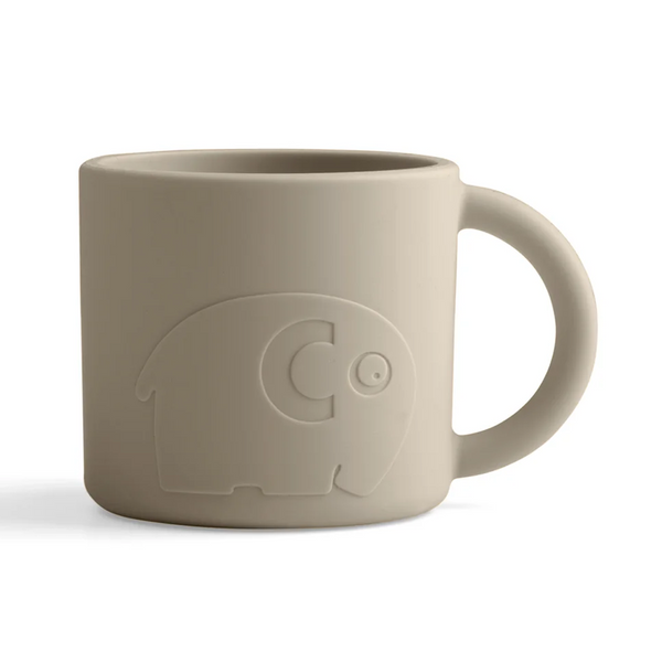 Sebra Silikonbecher Fanto, jetty beige