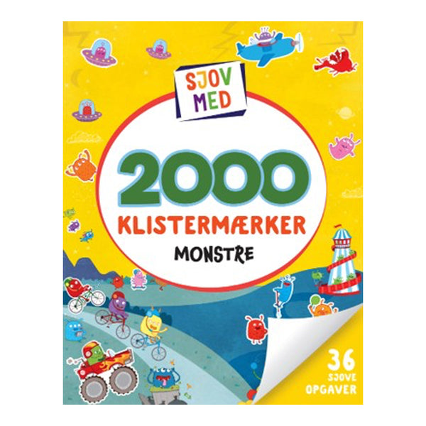 Spaß mit 2000 Aufklebern: Monster