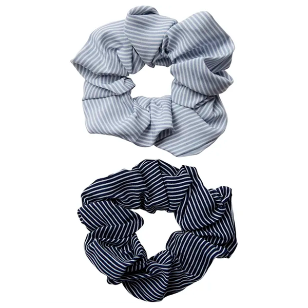 2er-Pack Scrunchies, blau, Sofie Schnoor