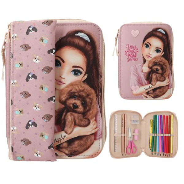 TopModel Federtasche Kitty und Doggy, Hunde