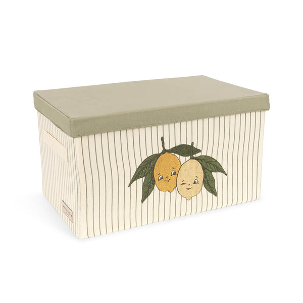 Konges Sløjd Aufbewahrungskorb, groß - Lemon