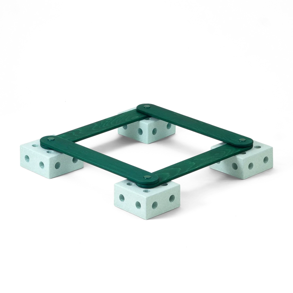 MODU Balancierbahn 17 Teile, Ocean Mint/Forest Green