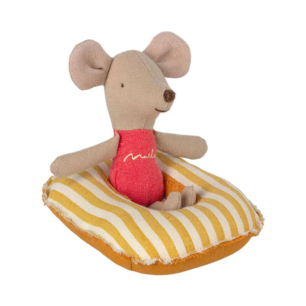 Maileg Gummiboot für Mäuse, gelb gestreift