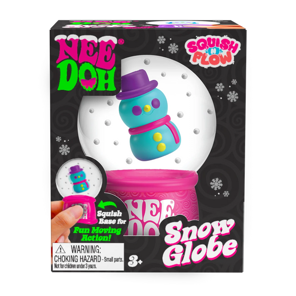 Needoh Squish N Flow Schneekugel, verschiedene Varianten