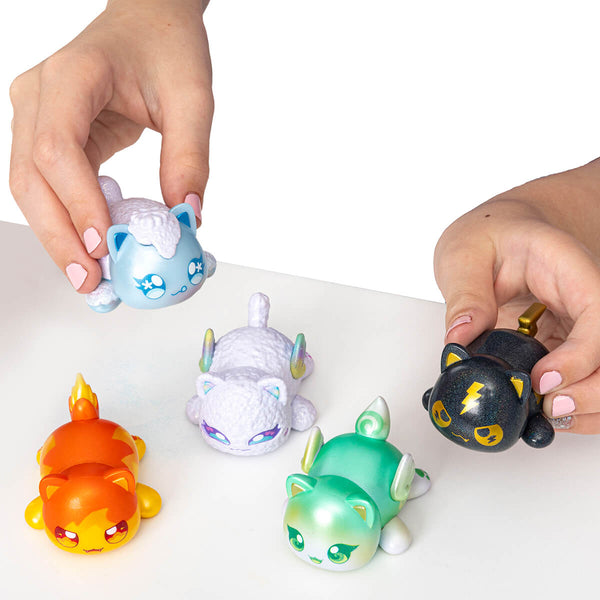 Aphmau Mystery Meemeow, 5-er-Pack elementare Figuren