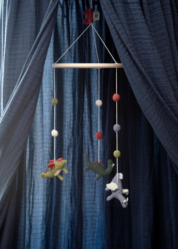 Sebra Häkel-Mobile, Drache