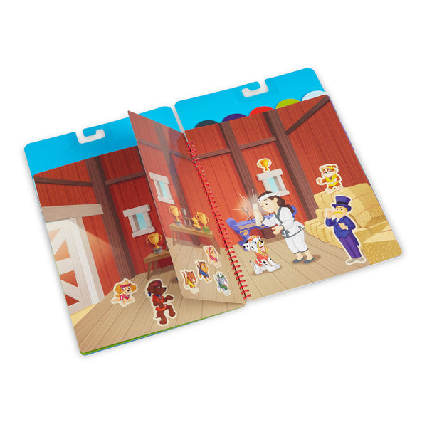 Paw Patrol wiederverwendbare Aufkleber, classic missions