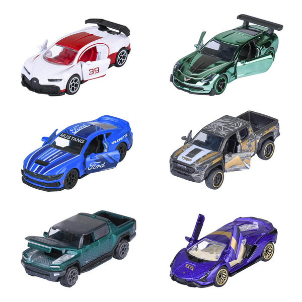 Majorette Showroom Deluxe Cars, ass