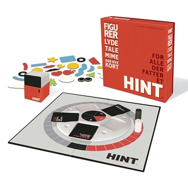 Hinweis rot, Familienspiel für alle, die einen Hinweis verstehen