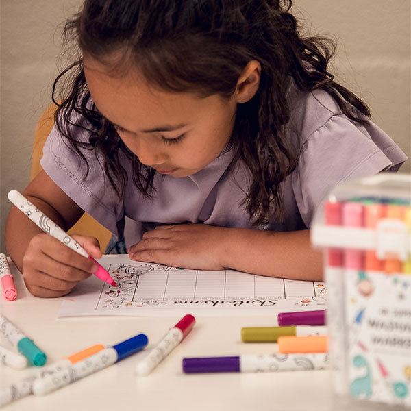 Børnenes Kartel x Kleines Karussell 48 Super Washable Markers