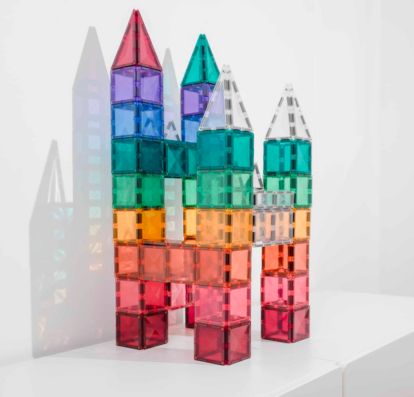 Connetix Magnetbausteine Pastell, Erweiterungs-Set - 40 Teile