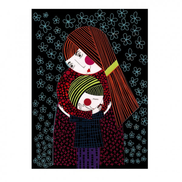 Djeco Kratzkarte schwarz, Nacht