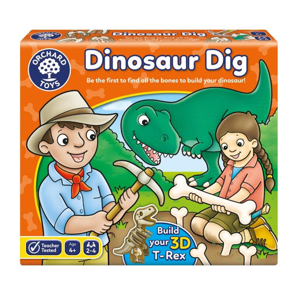 Dinosaur-Ausgrabungsspiel