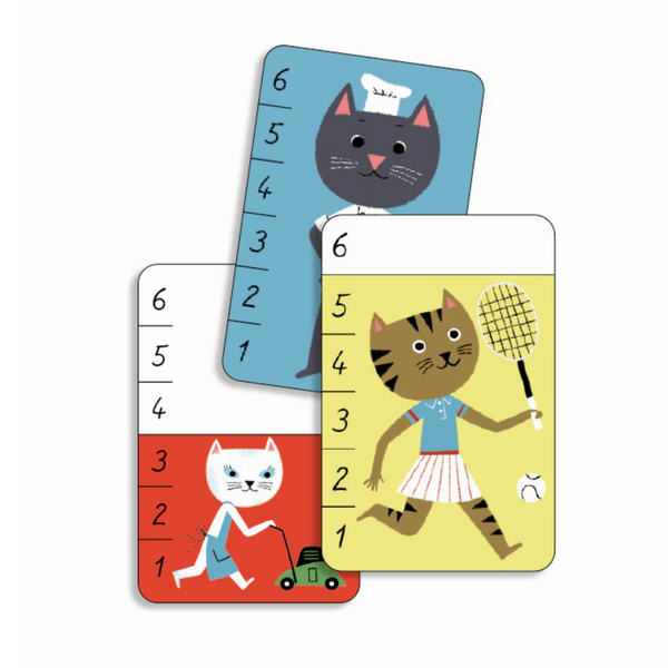 Djeco Kartenspiel, Miau