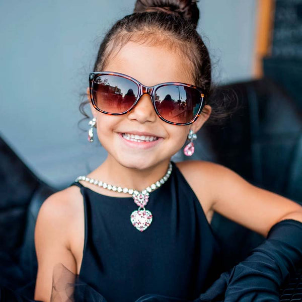 Great Pretenders Schmuckset "The Marilyn", pink/silver 4 Stück