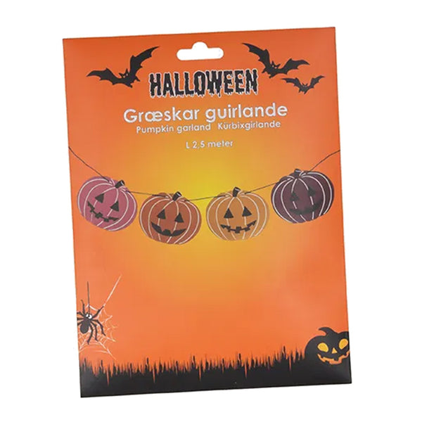 Kürbisgirlande