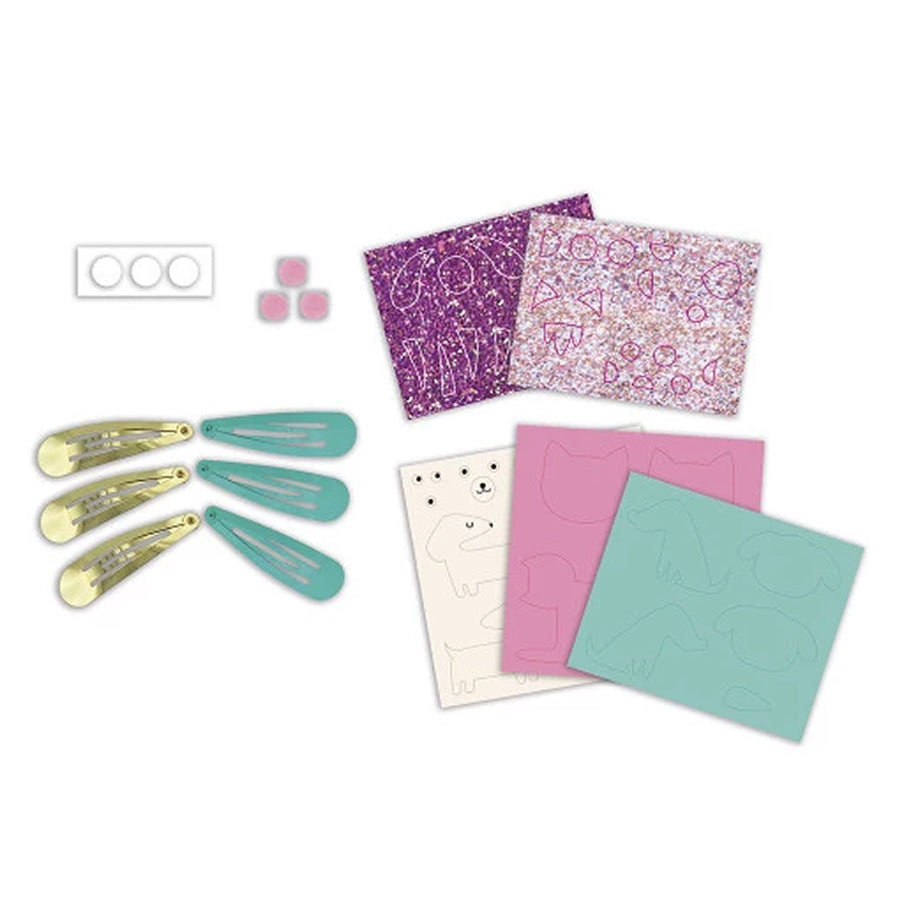 02_Janod Glitter Hårspænder, Little Pets 1.jpg