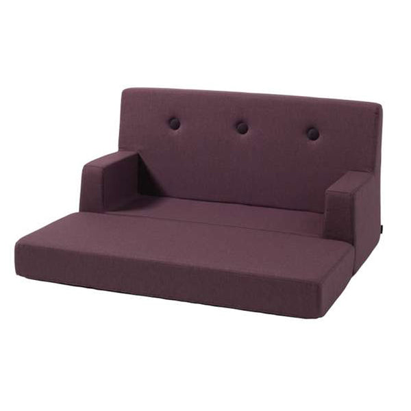 by KlipKlap KK Kids Sofa, Pflaume