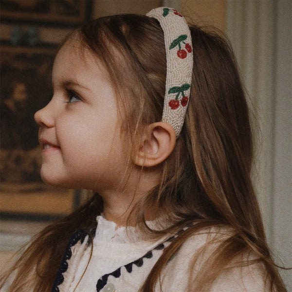 Konges Sløjd Perlen-Haarreifen, Cherry