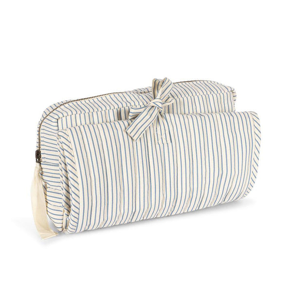 Konges Sløjd Wickelauflage, gestreift blau