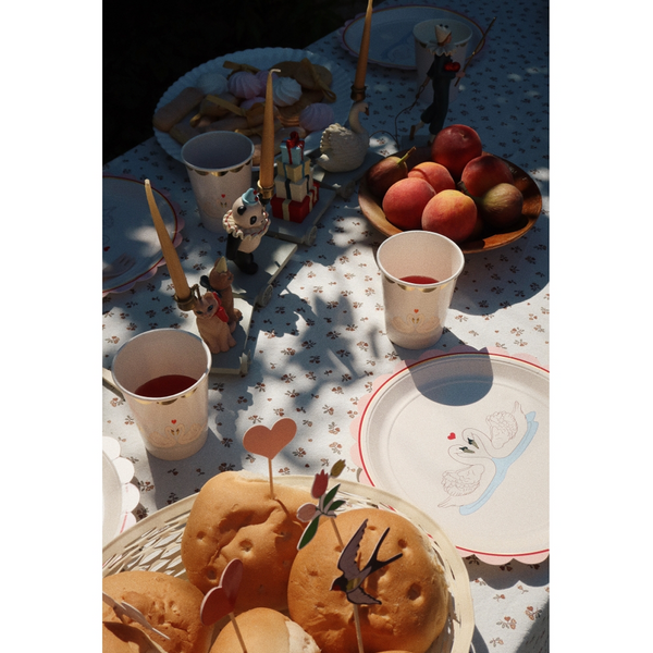 Svane Geburtstags-Pappbecher, swan, Konges Sløjd