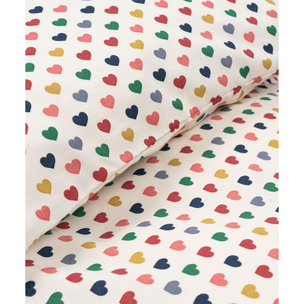 Konges Sløjd Baby-Bettwäsche, coeur coloré