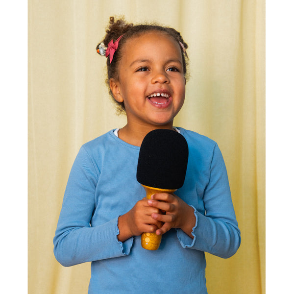 Lalarma Glitter Grove Mikrofon, gold