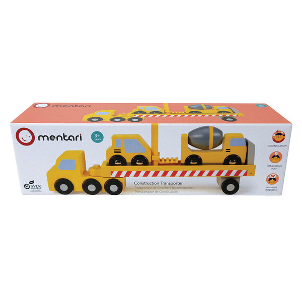 Mentari Trailer mit Arbeitsfahrzeugen