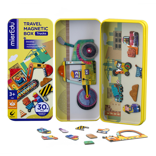 MierEdu magnetisches Spielset, Baustelle