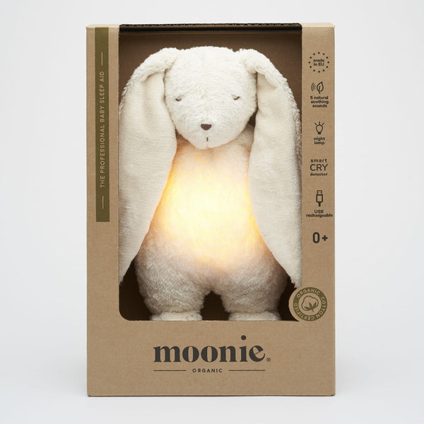 Moonie Organic Kanin mit Lampe, Polar Natur