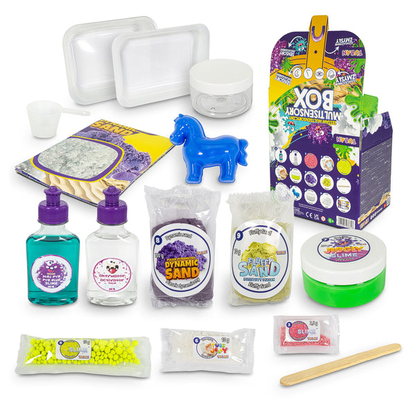 Multisensorische Box – Sinnes- und Kreativmaterialien