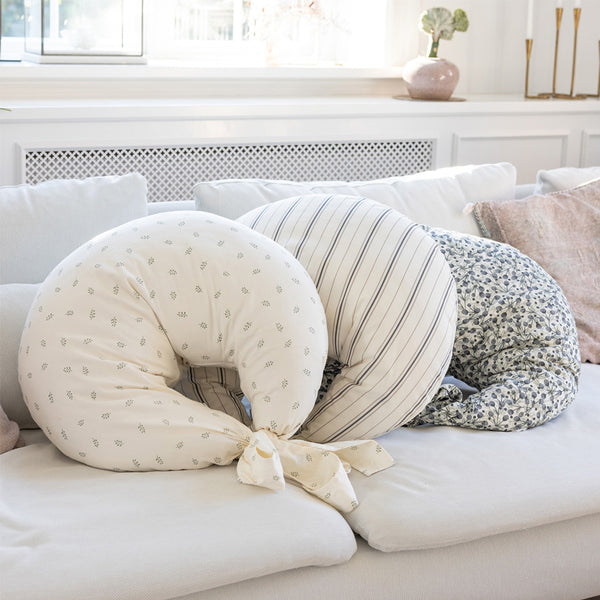 Sebra Stillkissen, Bio-Baumwolle cream stripe