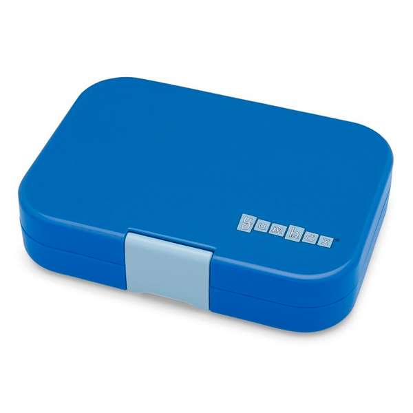 Yumbox Panino Brotbox mit 4 Fächern, true blue-bike race