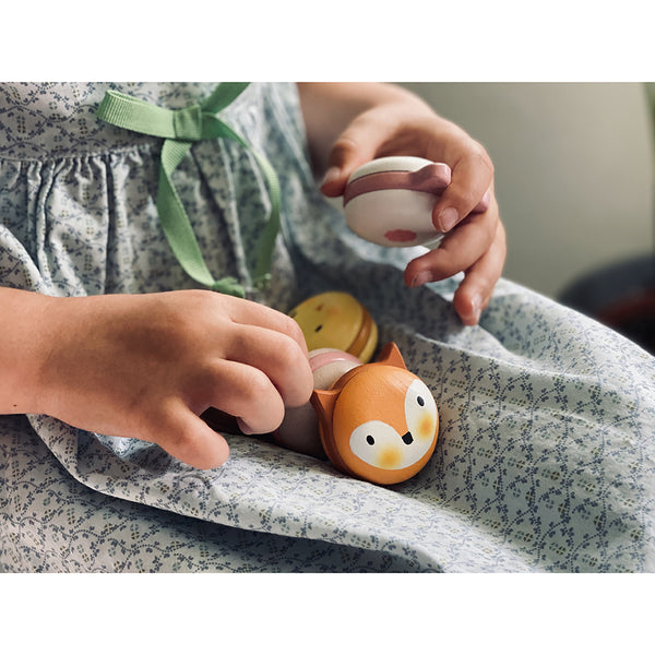 Tender Leaf Spiel-Lebensmittel, Macarons - Tiere