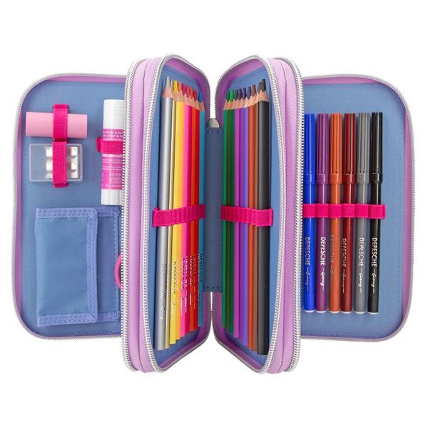 TOPModel Trippel-Federtasche, FLASH