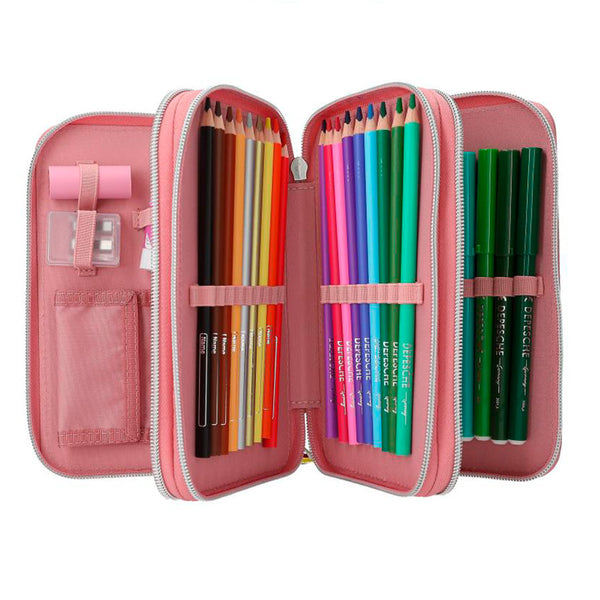 TopModel Dreifach-Federmäppchen mit Affen, Juicy