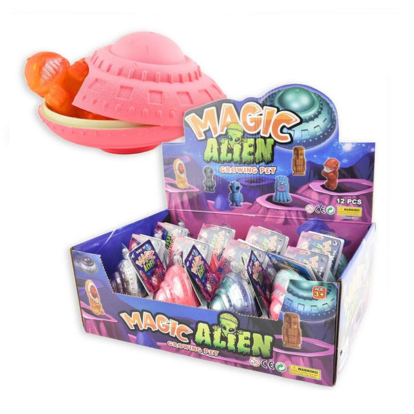 Ufo mit wachsendem Alien