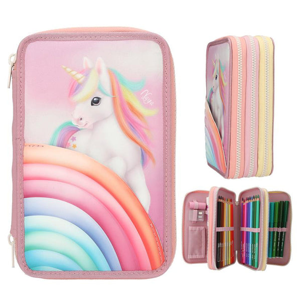 Ylvi Dreifach-Federtasche, Colour Cloud