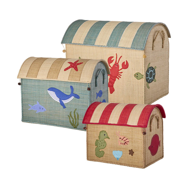 Rice Aufbewahrungskorb, Ocean – mittelgroß