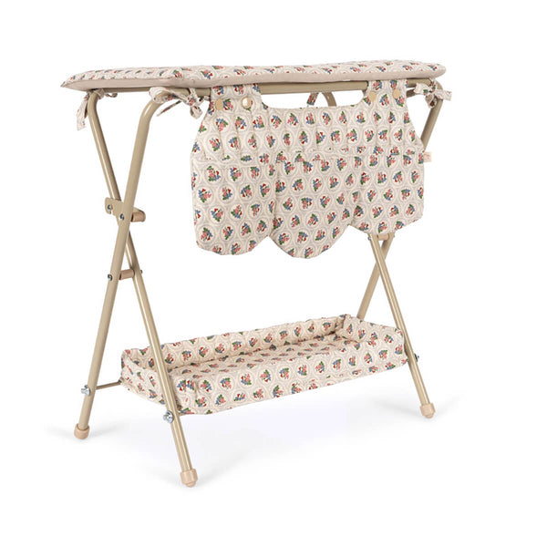 Konges Sløjd Puppen Wickeltisch, Verona Blues