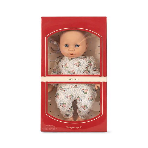 Konges Sløjd Violette Baby Puppe, Verona Blues