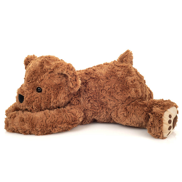 Teddy Hermann liegender Bär braun, 40 cm