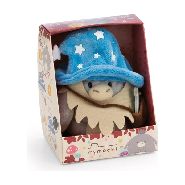 MyMochi Nici Geschenkbox, Esel mit Zaubertrank/Zauberer-Kleidung – 8 cm