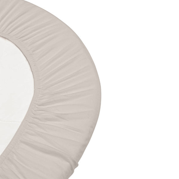Leander Laken für Babybett Organic, 2-Pack - Cappuccino