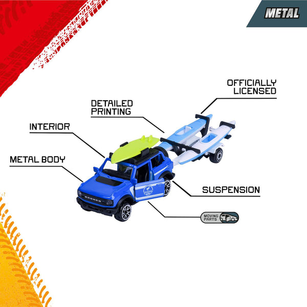 Majorette City Trailer, ass