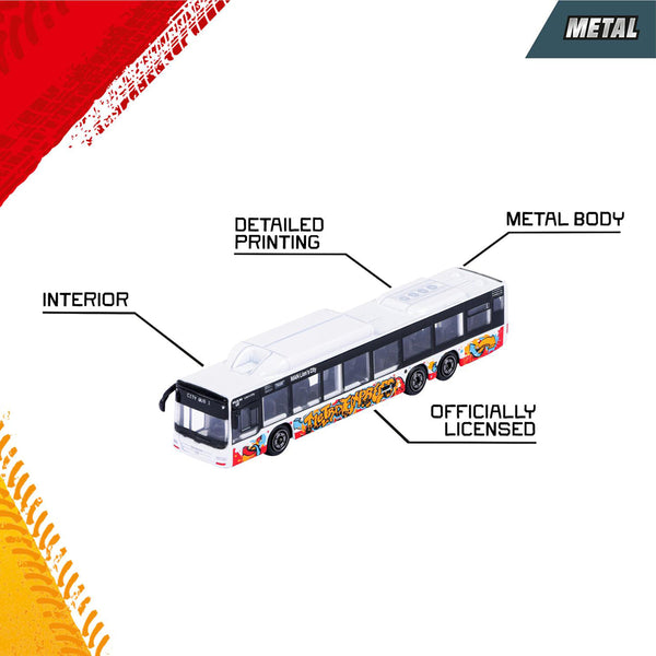 Majorette City MAN Bus, sortiert