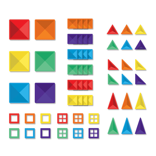 Connetix Starter-Set Rainbow, 60 Teile