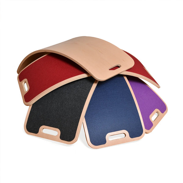 CurveLab Balancebrett mit Filz, Perfect Arc, gelb