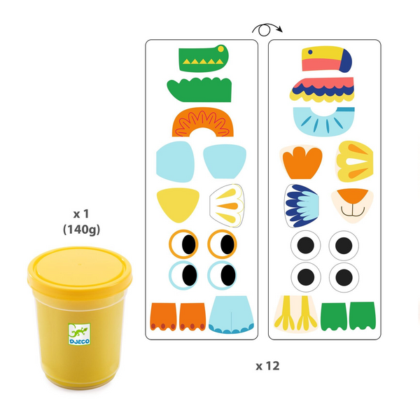 Djeco Modelliermasse, Myanimodels