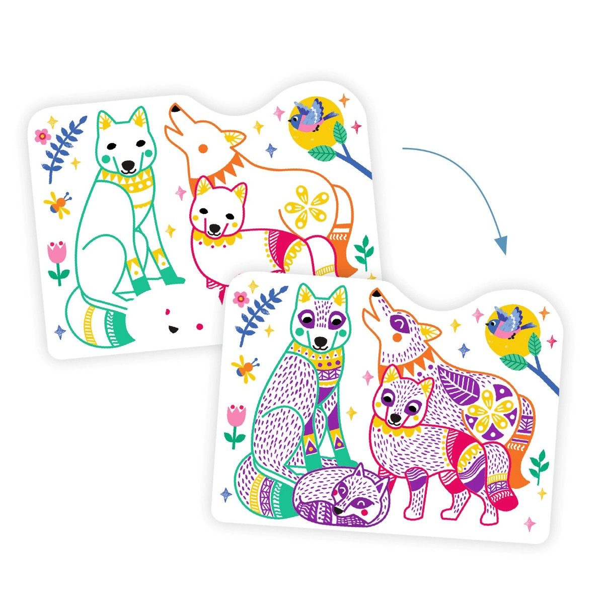 03_Djeco Farvelæg, skovfamilier-2.png